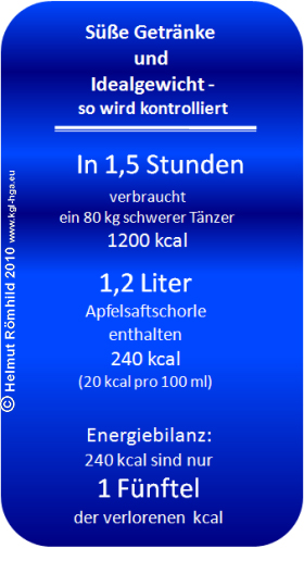 Süsse Getränke und Abnehmen
